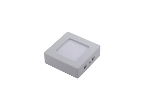[EI45583] Panel LED 6W Cuadrado De Adosar Luz Fria Tech Argo