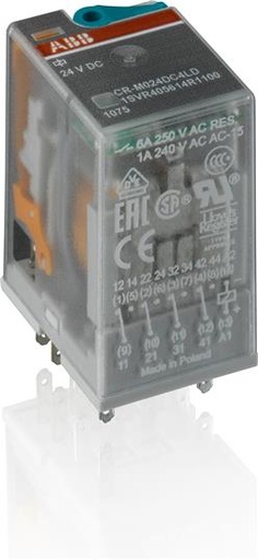[EA46456] Rele De Interface Enchufable 24VCA Cr - M 024AC 4L