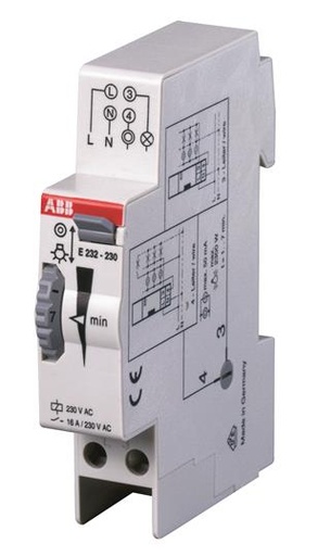 [EA46497] Rele Temporizador 1 - 7 Min 16A 250VAC